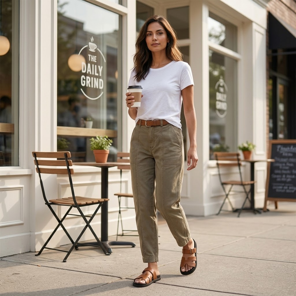 Marsova | Pantalon Utilitaire Taille Haute