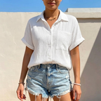 Colleen | Blouse Crinkle Femme