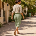 Mélissa | Pantacourt Cargo Femme