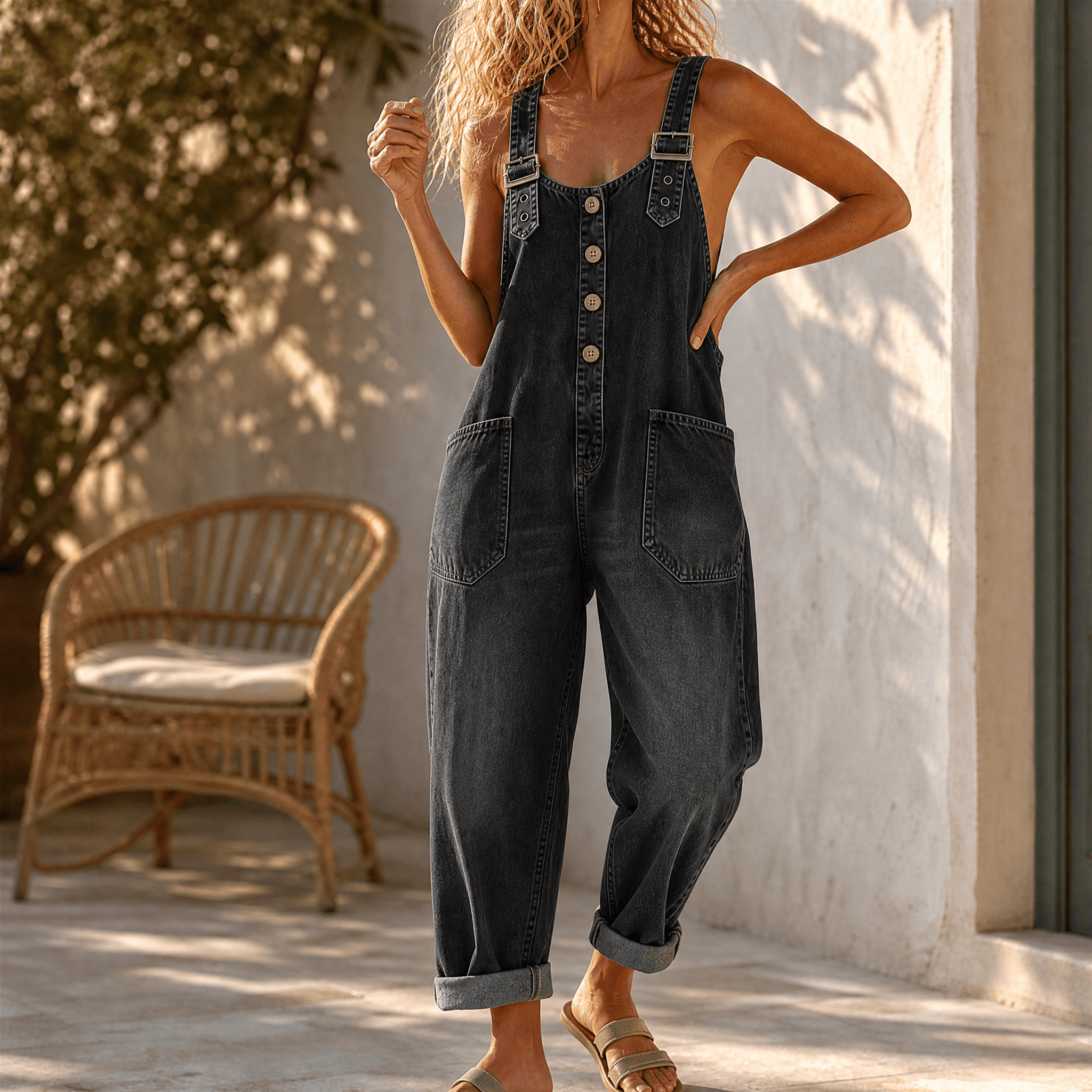 Mariella | Salopette Denim Femme