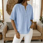 Soleia | Blouse Henley Femme