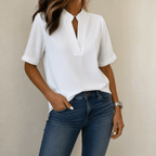 Sandrine | Blouse Col V Femme