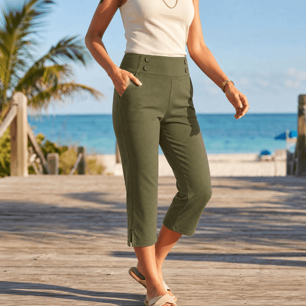 Juliette | Pantacourt Taille Haute