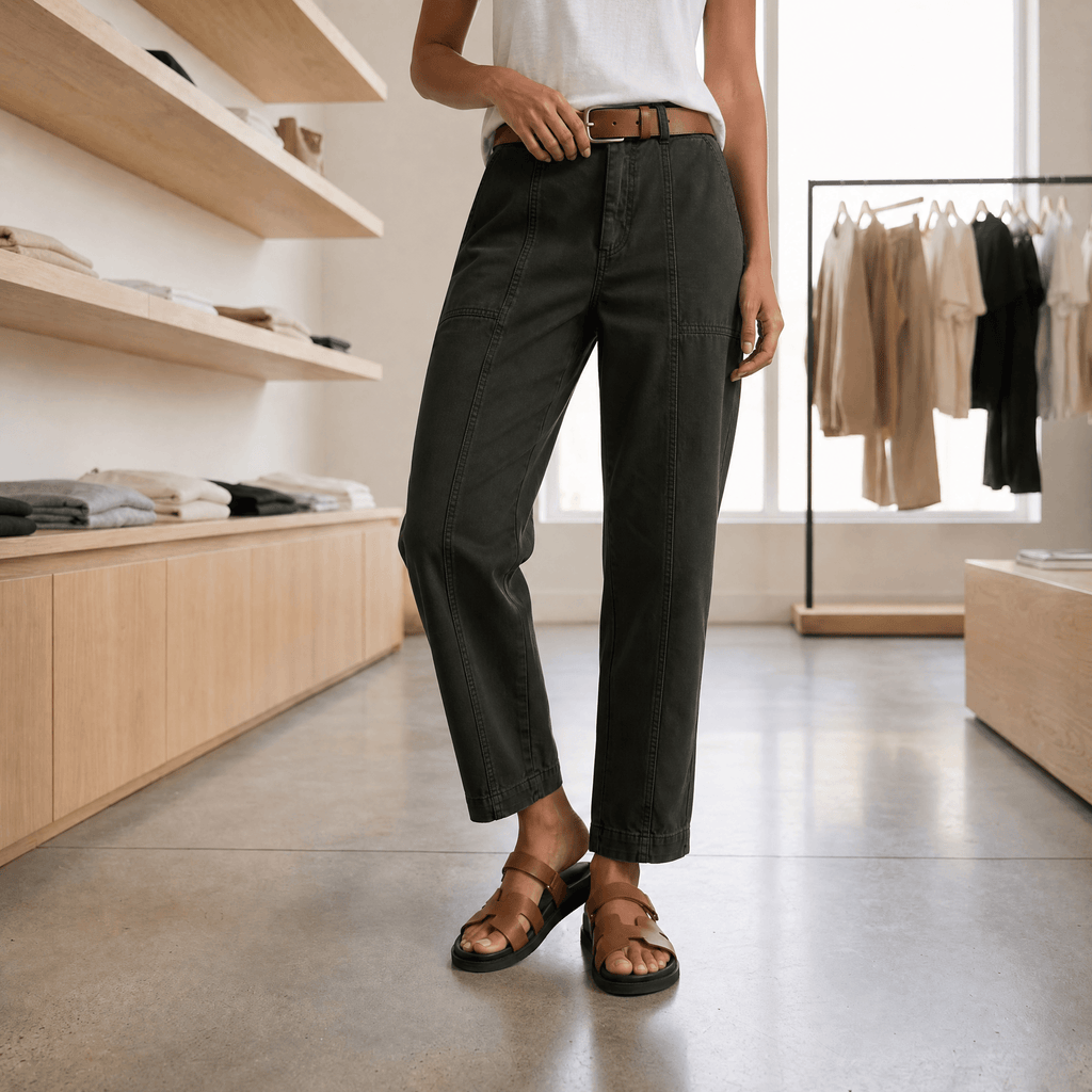 Marsova | Pantalon Utilitaire Taille Haute