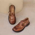 Aline | Mocassins Plats à Bride