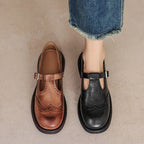 Aline | Mocassins Plats à Bride