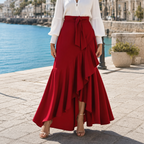 Nathalie | Jupe Maxi Vichy