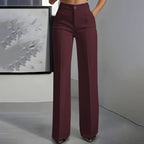 Vivara | Pantalon Tailleur Large Taille Haute