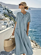 Tiphaine | Robe Longue À Poches