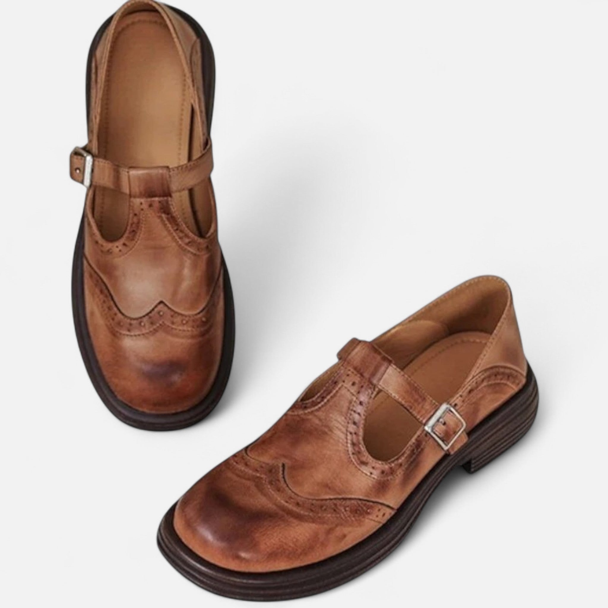 Rivaclo | Mary Janes classiques en cuir pour femmes