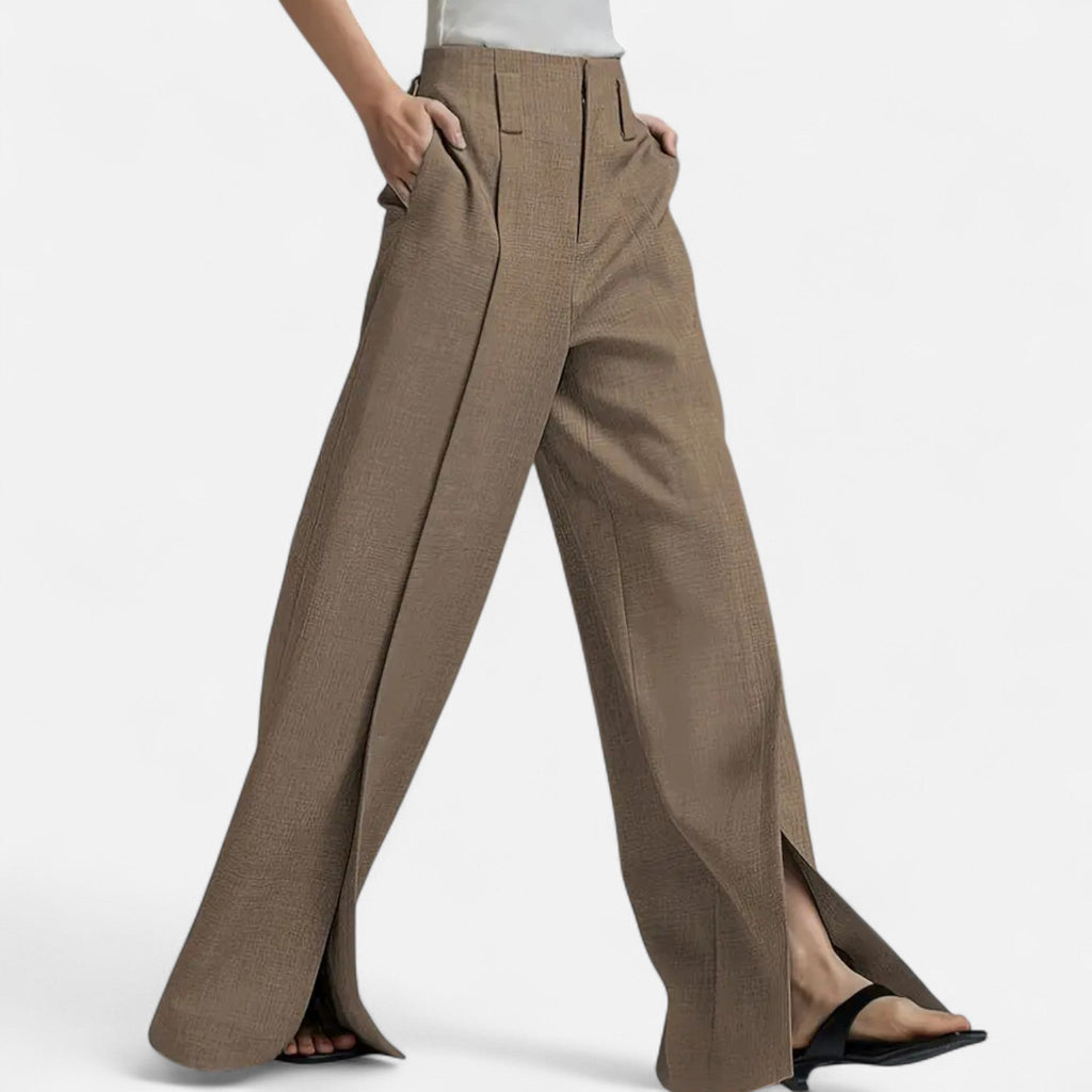 Rivaclo | Pantalon élégant à jambes larges pour femme