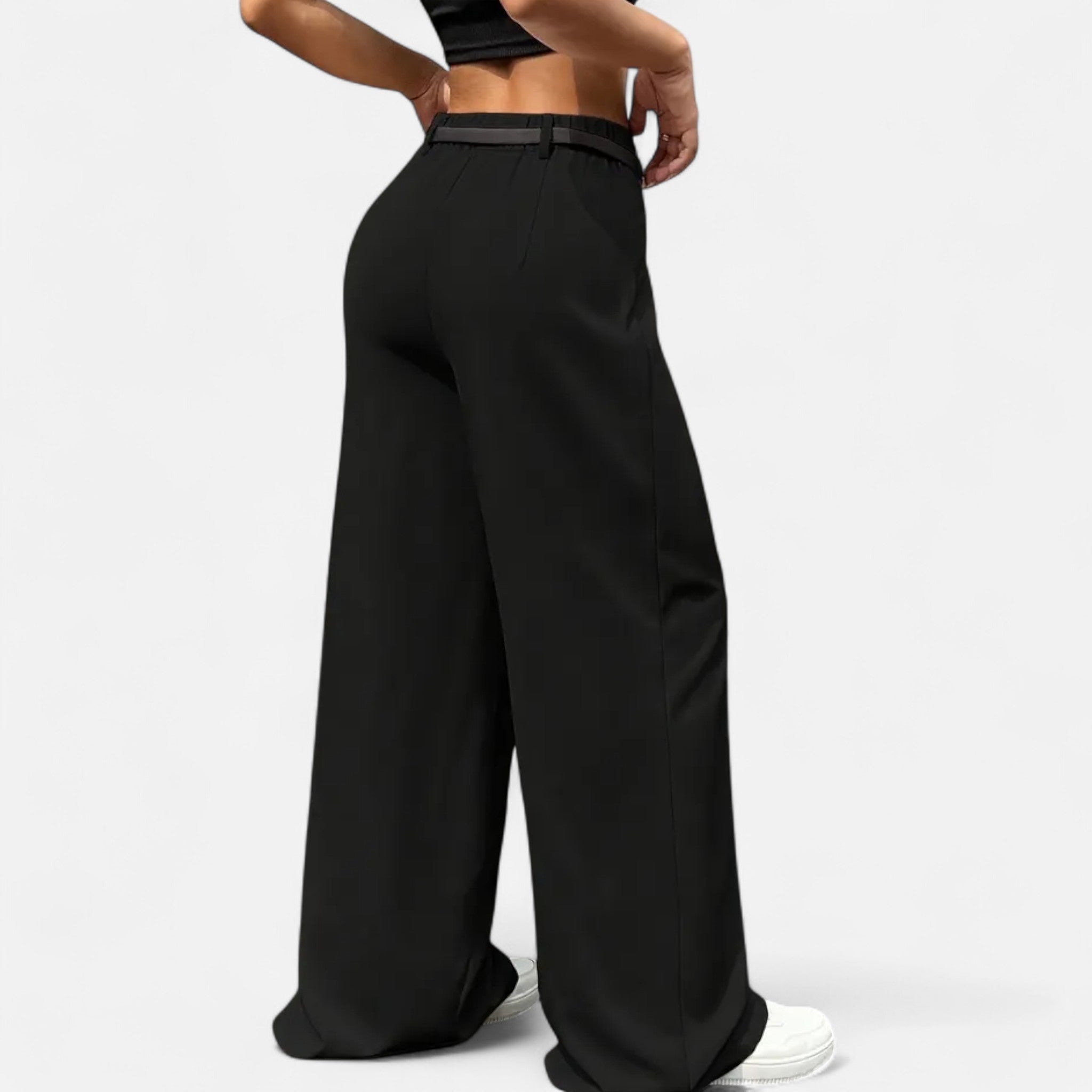 Rivaclo | Pantalon large taille haute pour femme