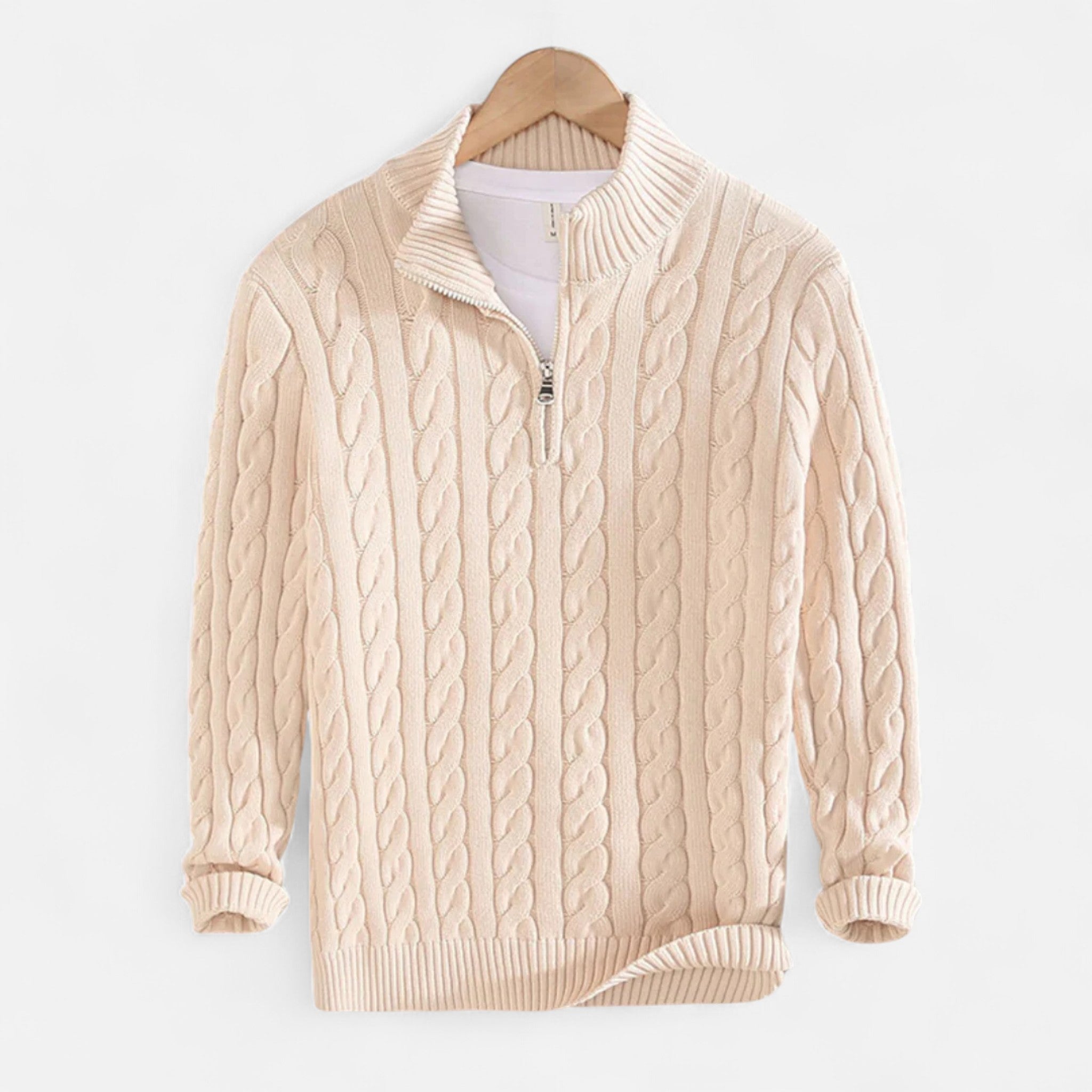 Rivaclo | Pull classique à fermeture éclair pour homme