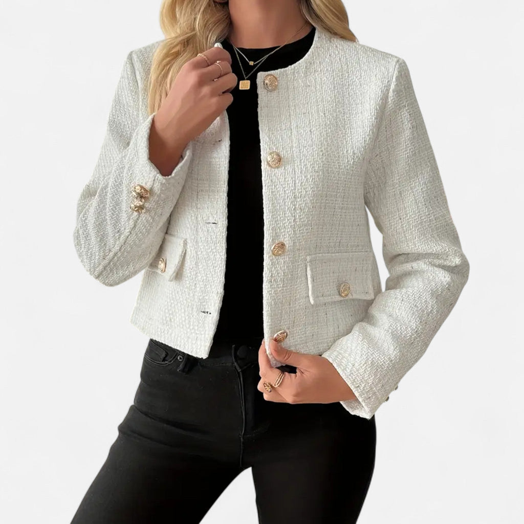 Rivaclo | Veste courte en tweed pour femme