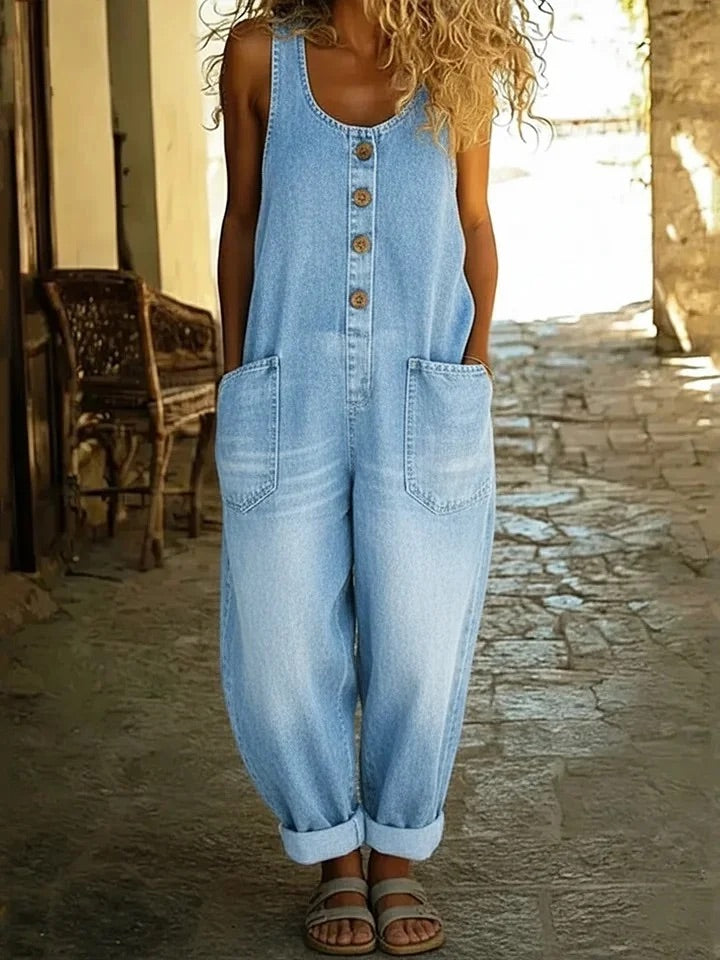 Karine | Salopette Denim Vintage