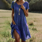 Amandine | Robe d’Été Bohème Fleurie