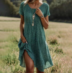 Amandine | Robe d’Été Bohème Fleurie