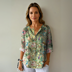 Emma | Blouse Fleurie Colorée