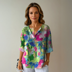 Emma | Blouse Fleurie Colorée