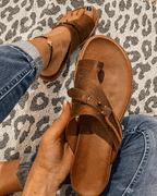 Cléophée | Sandales Plates Femme