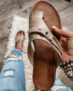 Cléophée | Sandales Plates Femme